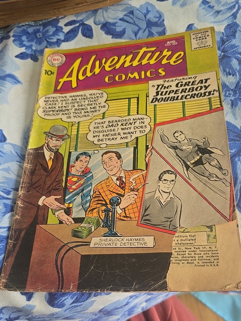 ADVENTURE COMICS #263 1959 DC SUPERBOY NATIONAL COMICS